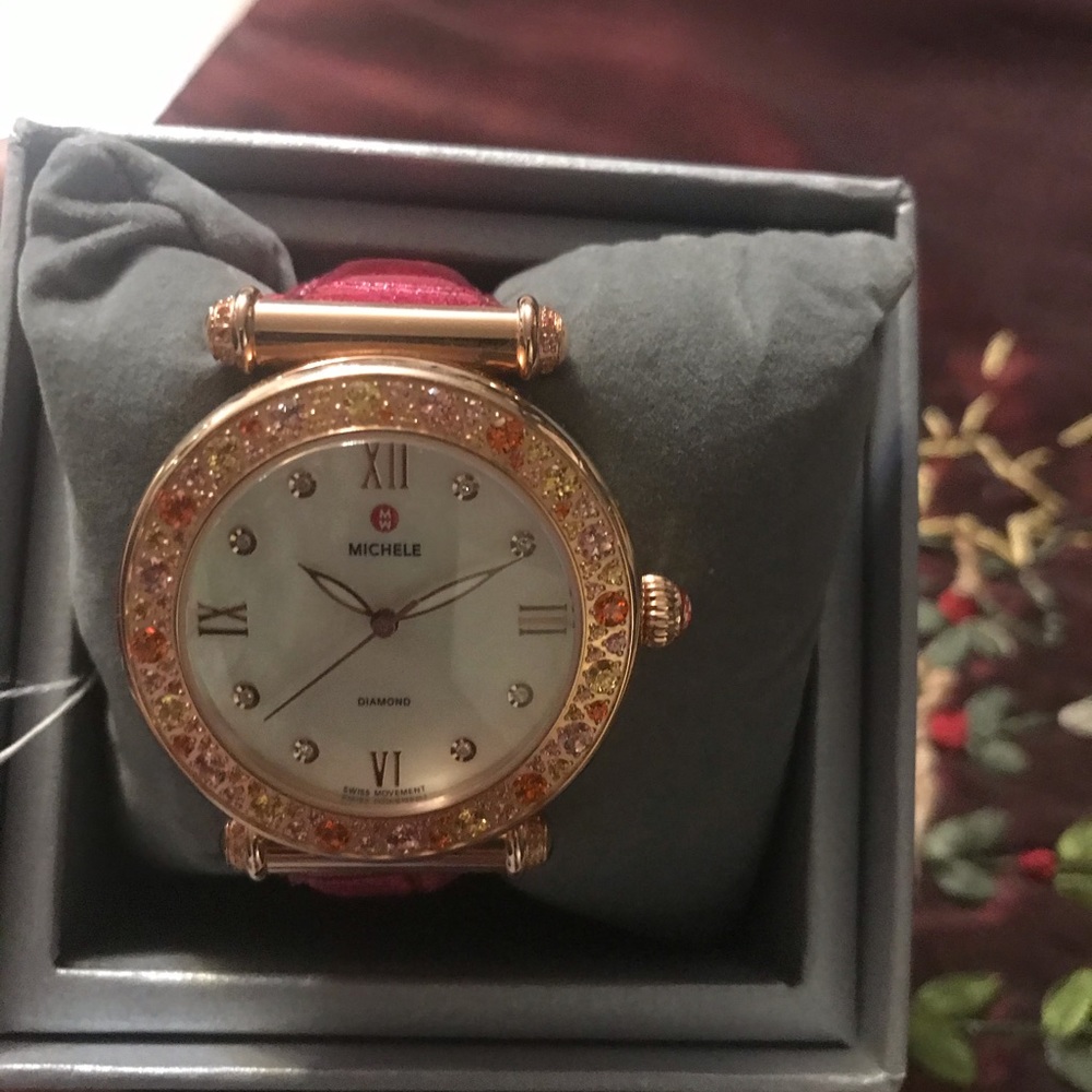 Michele Caber Topaz Pink Sprinkles - Picture 3 of 8